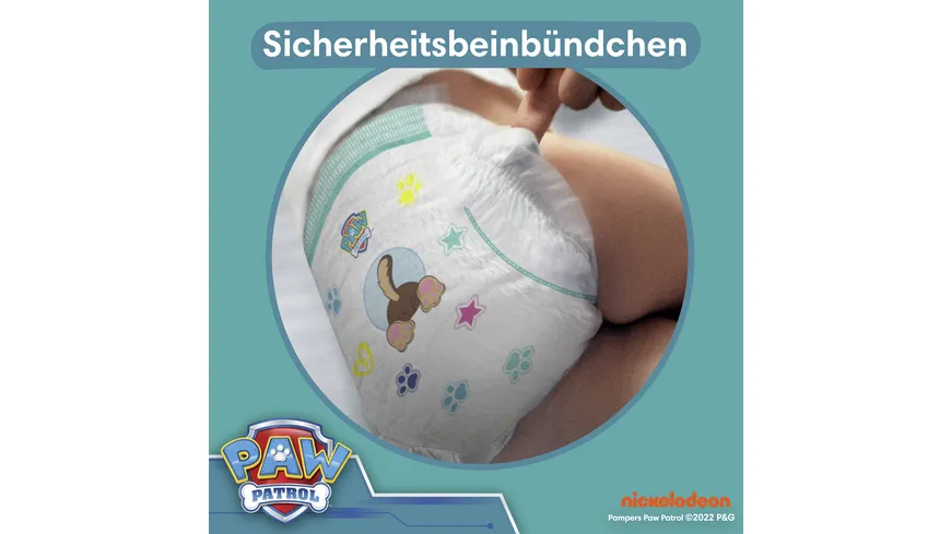 Pampers Baby Dry Paw Patrol Windeln Gr.5 Junior 11-16kg MonatsBox