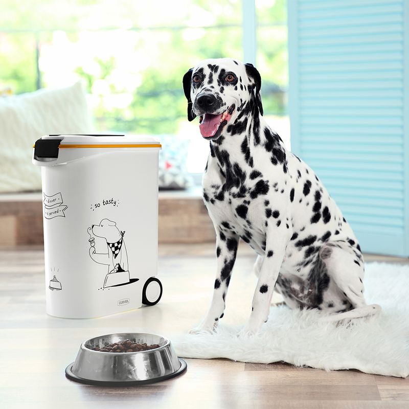 Curver Trockenfutterbehälter Hundesilhouette zu TOP-Preisen