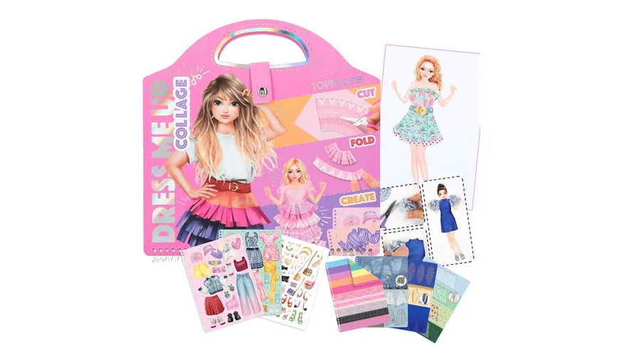TOPModel Dress Me Up Collage Book