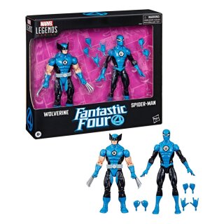 Marvel Legends Series Actionfiguren - Wolverine & Spider-Man