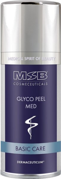 MSB Cosmeceuticals Basic Care Glyco Peel med Gesichtspeeling