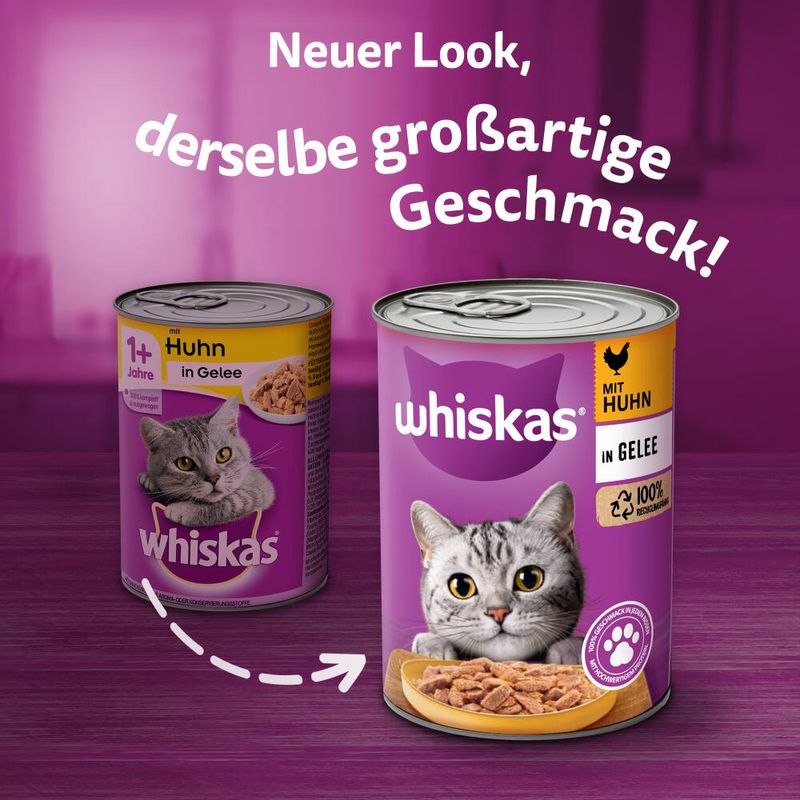 Whiskas 1+ Dose 12 x 400 g zu TOP-Preisen