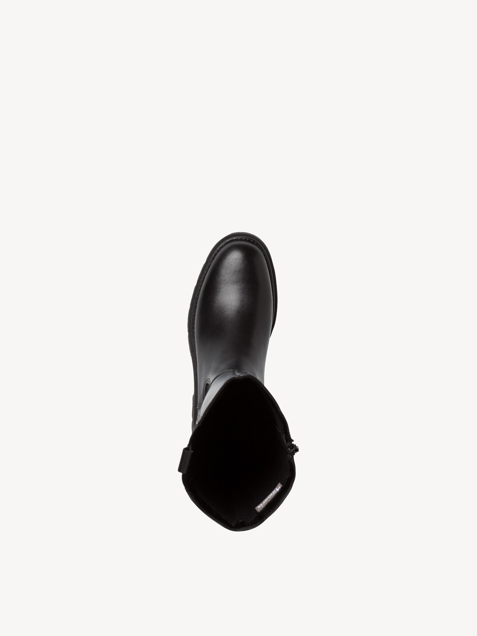 Bottes en cuir - noir
