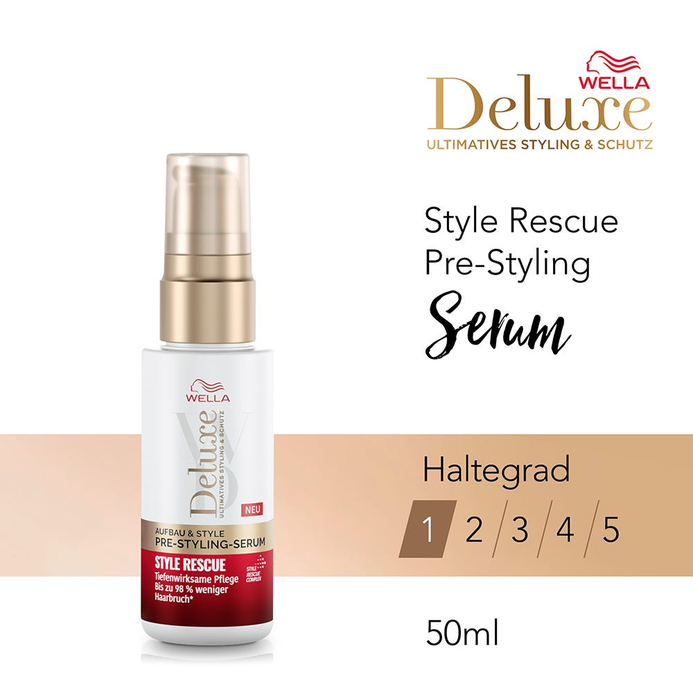 Wella Deluxe Aufbau & Style Pre-Styling Serum 50 ml