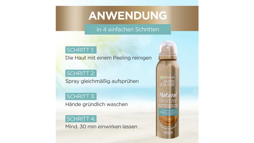 Garnier Ambre Solaire Comfort-Bräuner-Spray 150 ml