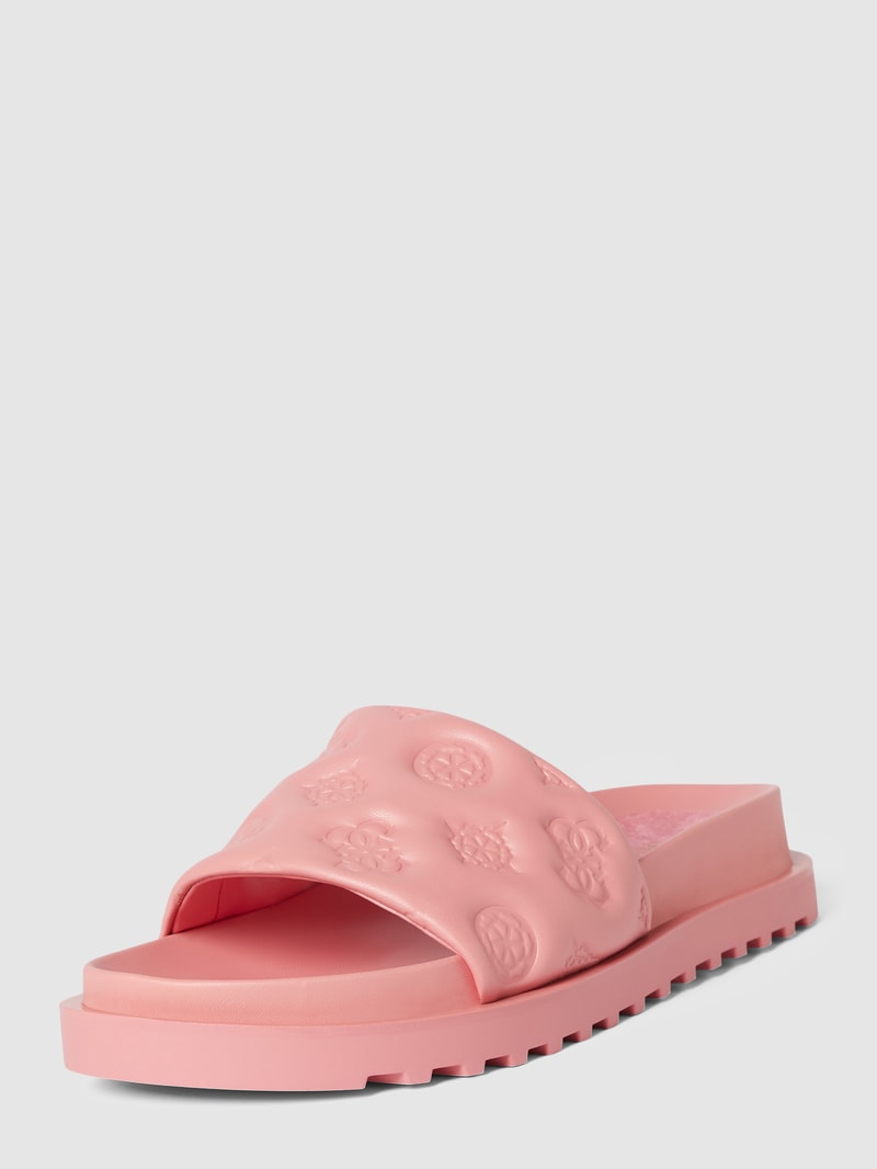 Slides mit Label-Details Modell 'FABETZA' in rosé
