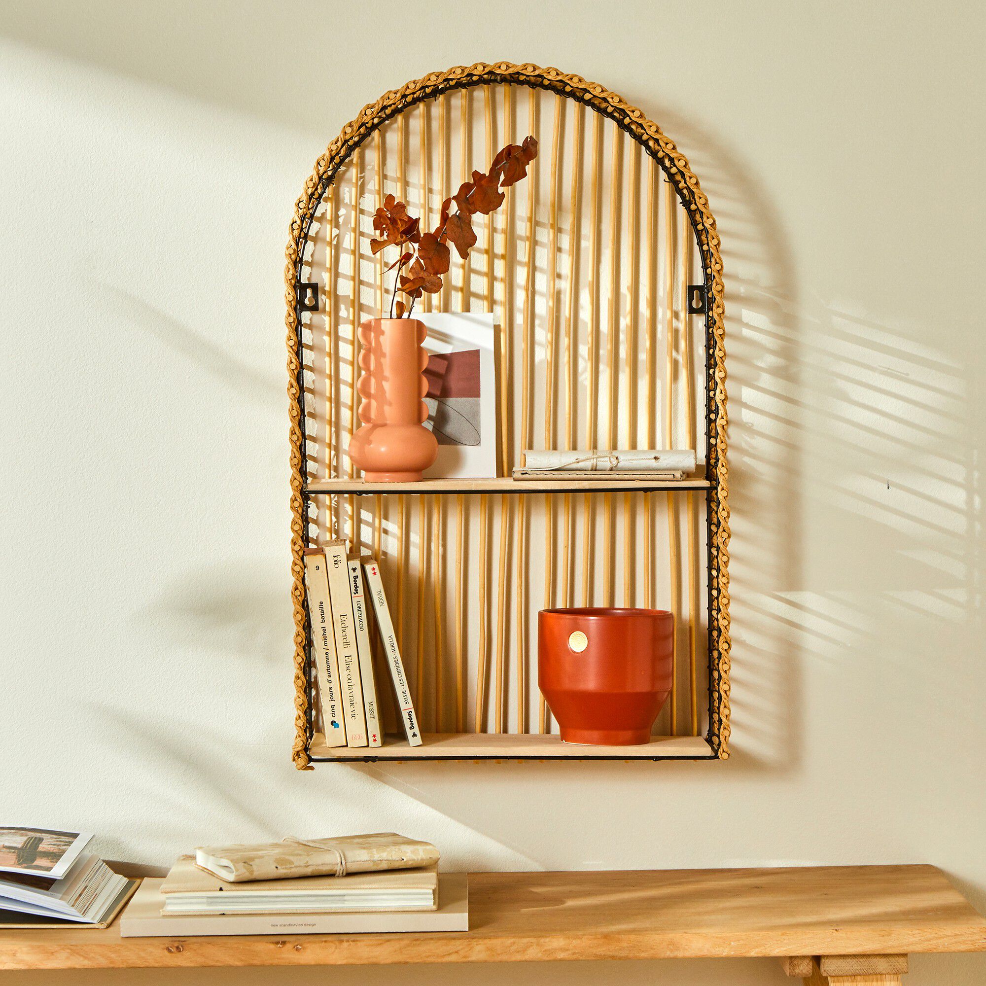 Etagère déco style vintage