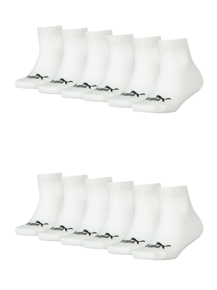 Puma Socken PUMA KIDS QUARTER 12P in 300 - white günstig kaufen