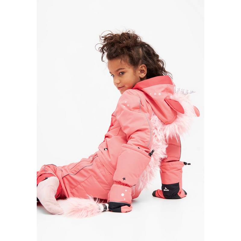 WeeDo UNIDOO SILVER Einhorn Schneeanzug Mdchen
