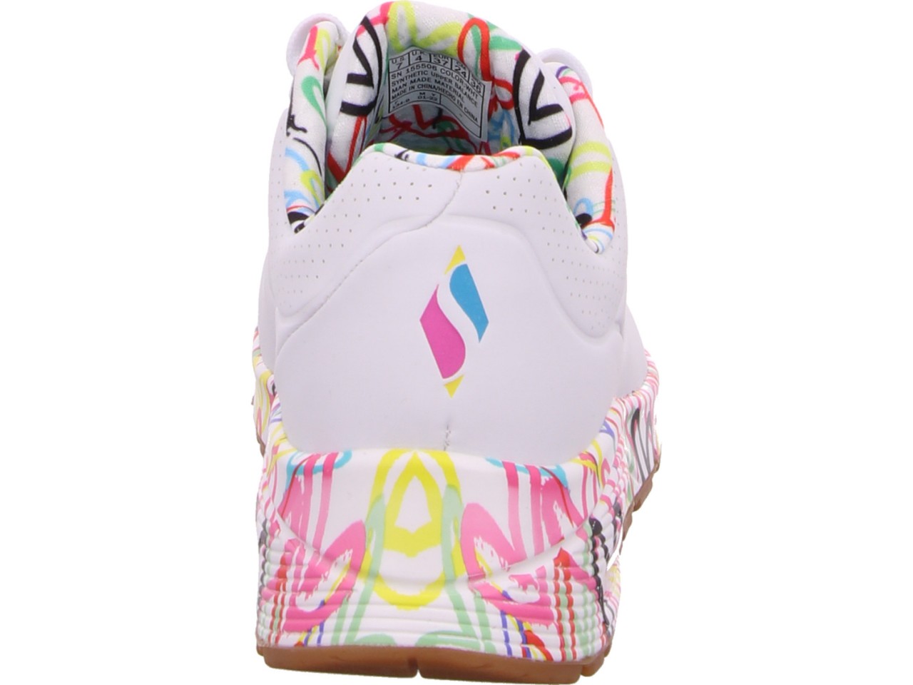 SKECHERS Freizeit Schnürer weiss