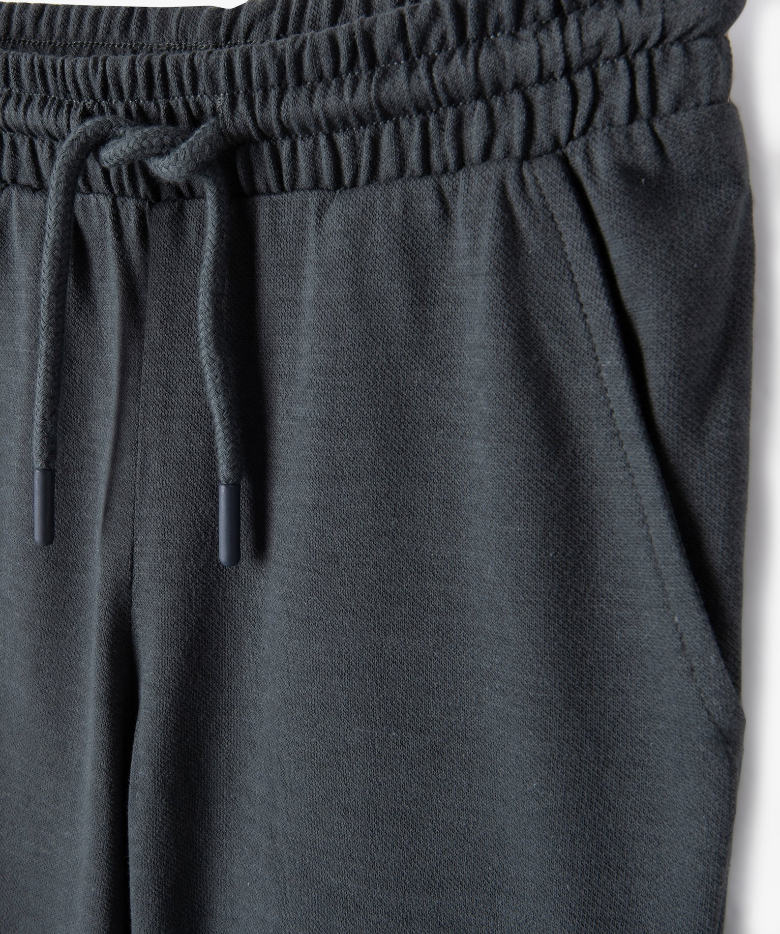 Bermuda en maille avec taille ajustable Garçon marron | GEMO