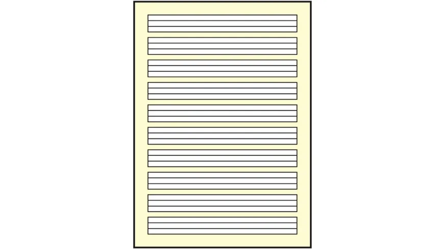 Oxford Schreiblernheft / Geschichtenheft A4 Lineatur 2G 16 Blatt
