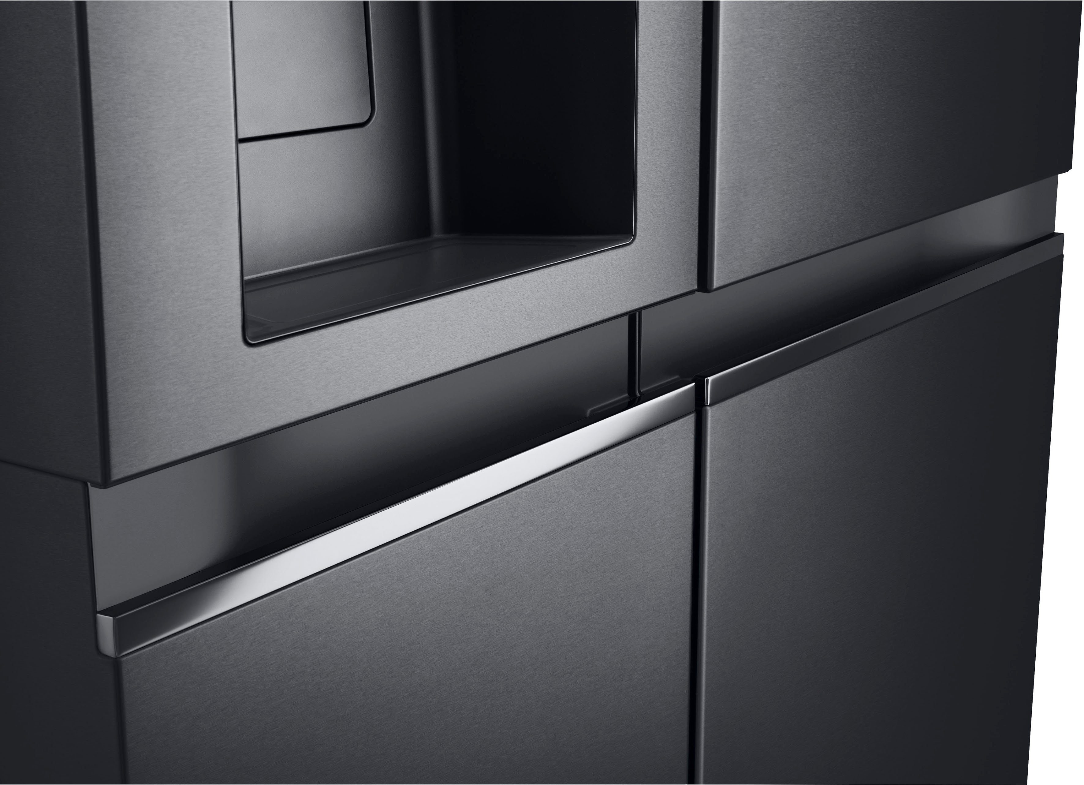 LG Side-by-Side L-Serie GSLV91MCAC, 179 cm hoch, 91,3 cm breit, 4 Jahre Garantie inklusive