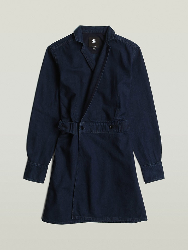 G-Star Kleid in Dunkelblau günstig kaufen