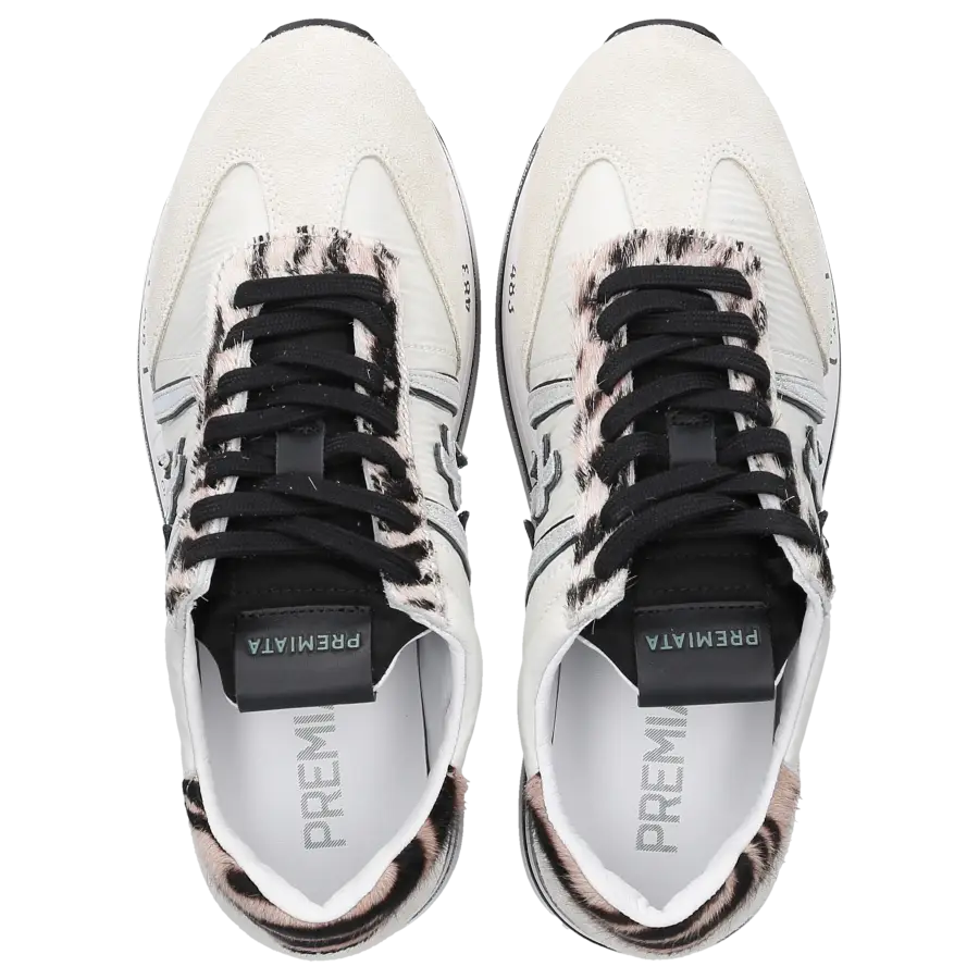 Premiata - Sneaker low BETH Veloursleder - weiß