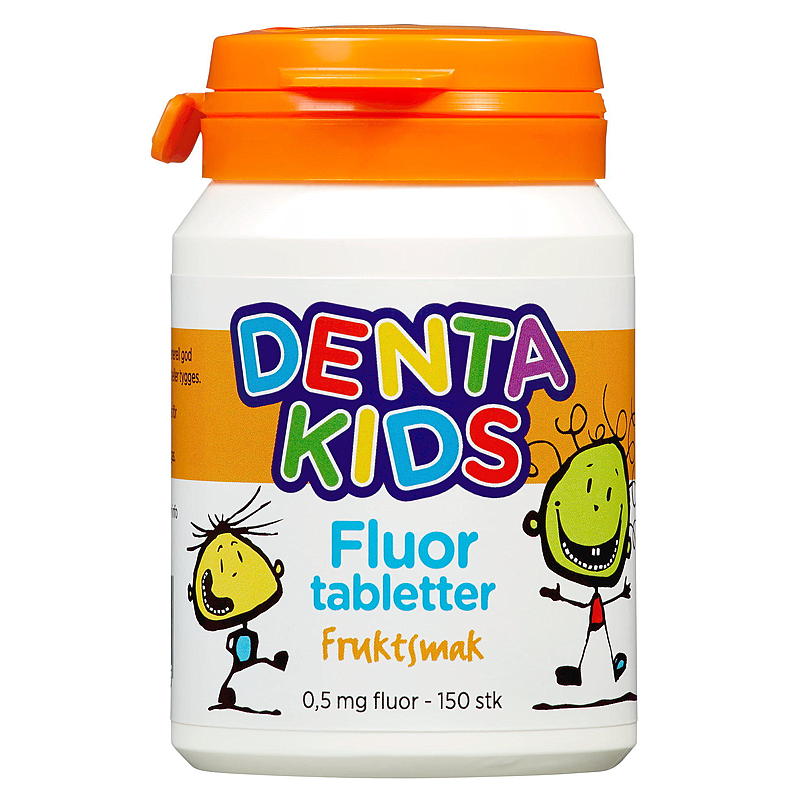 Fluortabletter Dentakids 150 stk