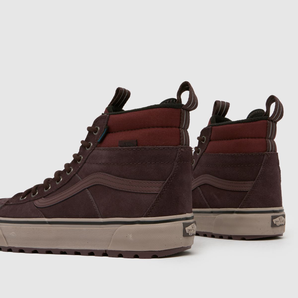 Nepromokavé tenisky Vans MTE Sk8-Hi v hnědé multi