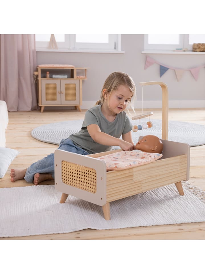 howa Puppenbett aus Holz 