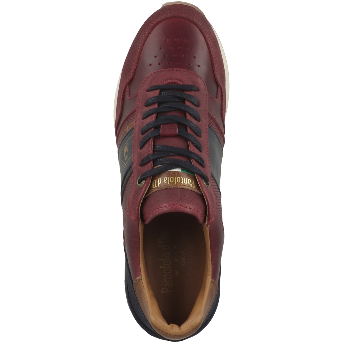 Pantofola d Oro Ponte Runner Uomo Low Sneaker Low rot