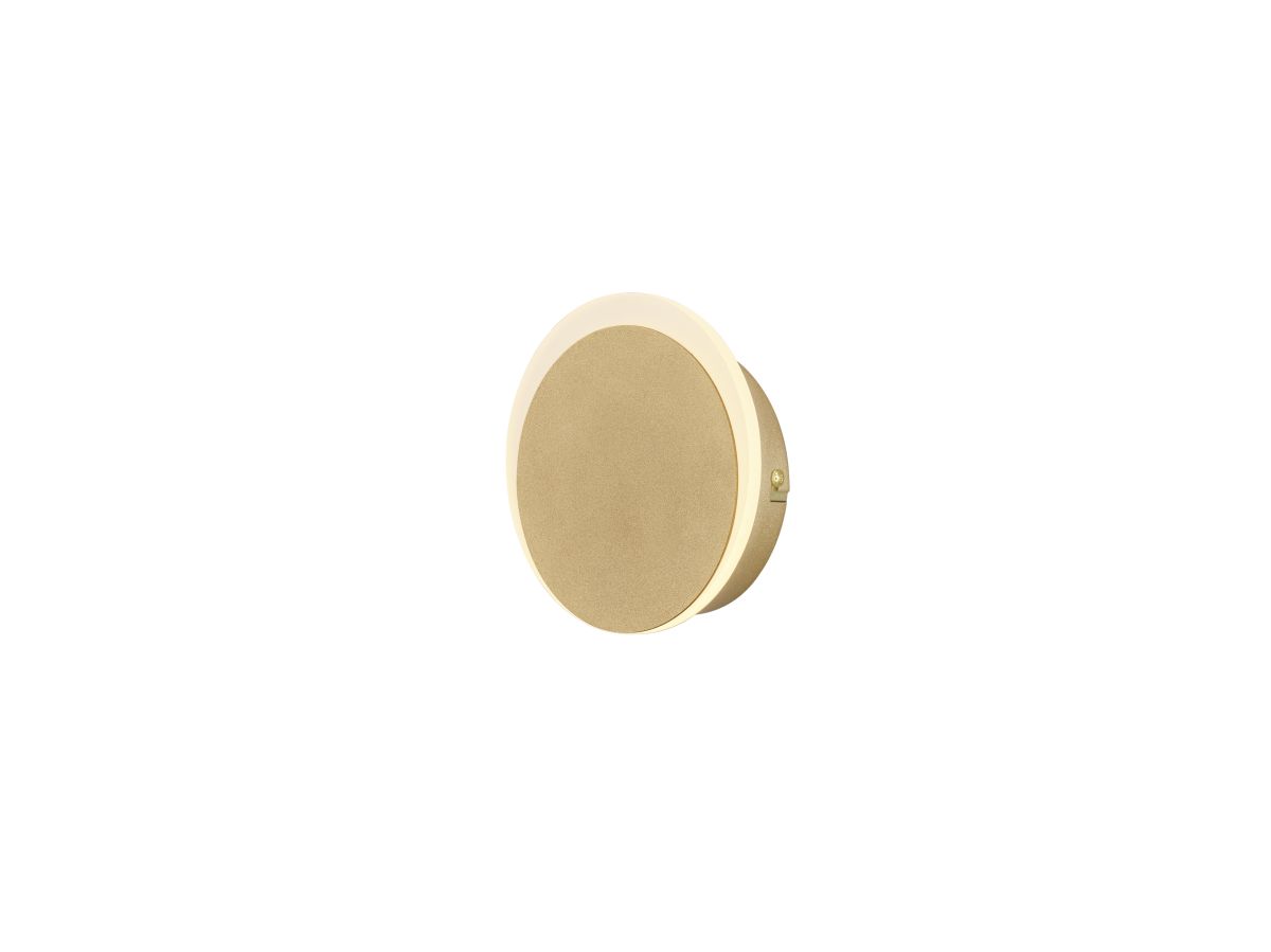 HELL LED Wandlampe Sun Gold-Braun
