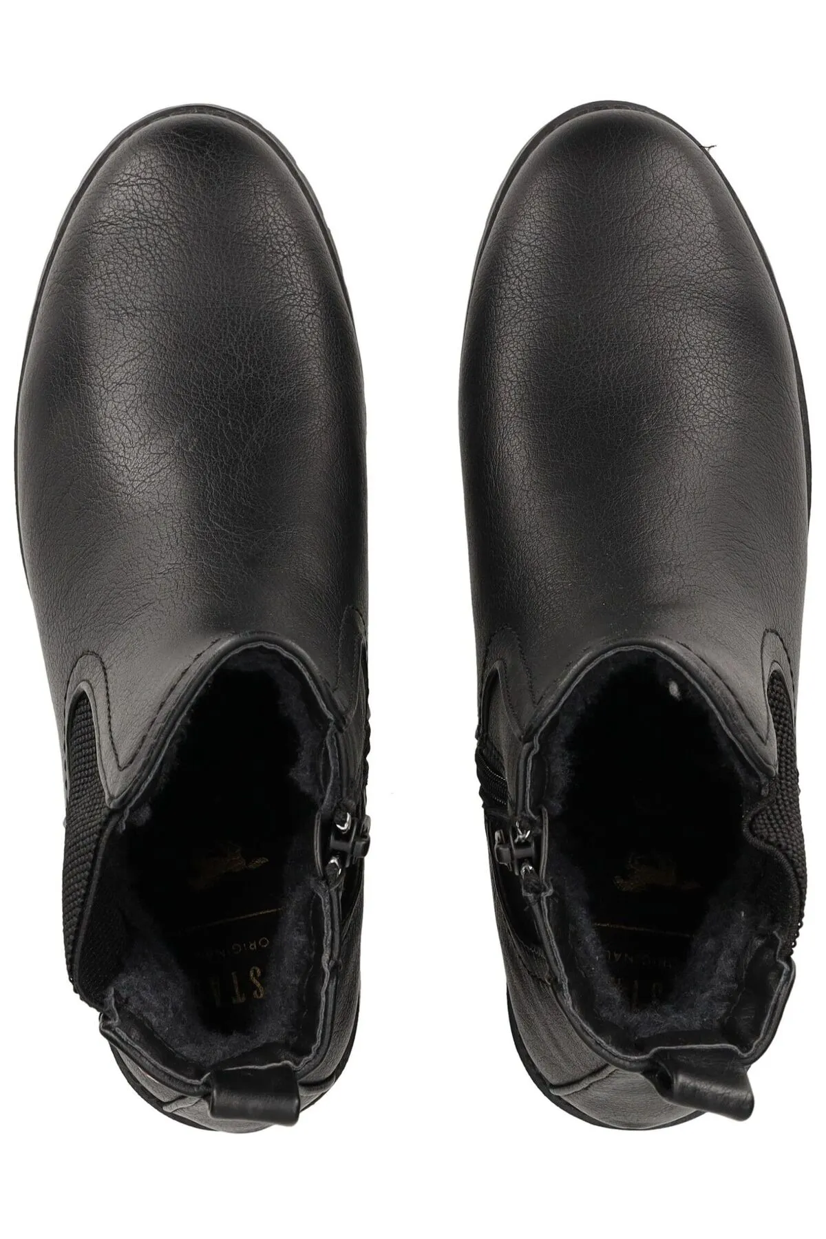 Mustang  Stiefelette - Schwarz - Blockabsatz