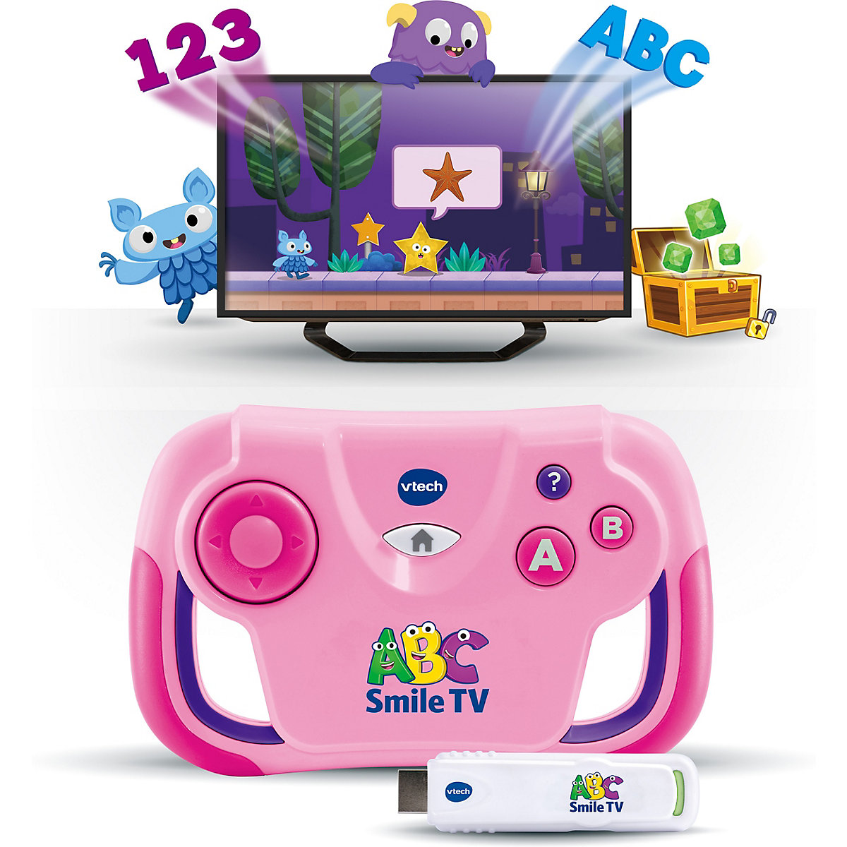 ABC Smile TV pink