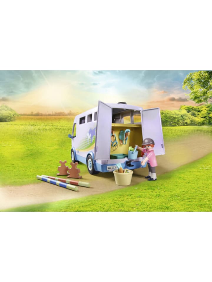 Playmobil Spielfigur Set Pferde von Waterfall - Mobile Reitschule, ab 3 Jahre günstig kaufen onesize