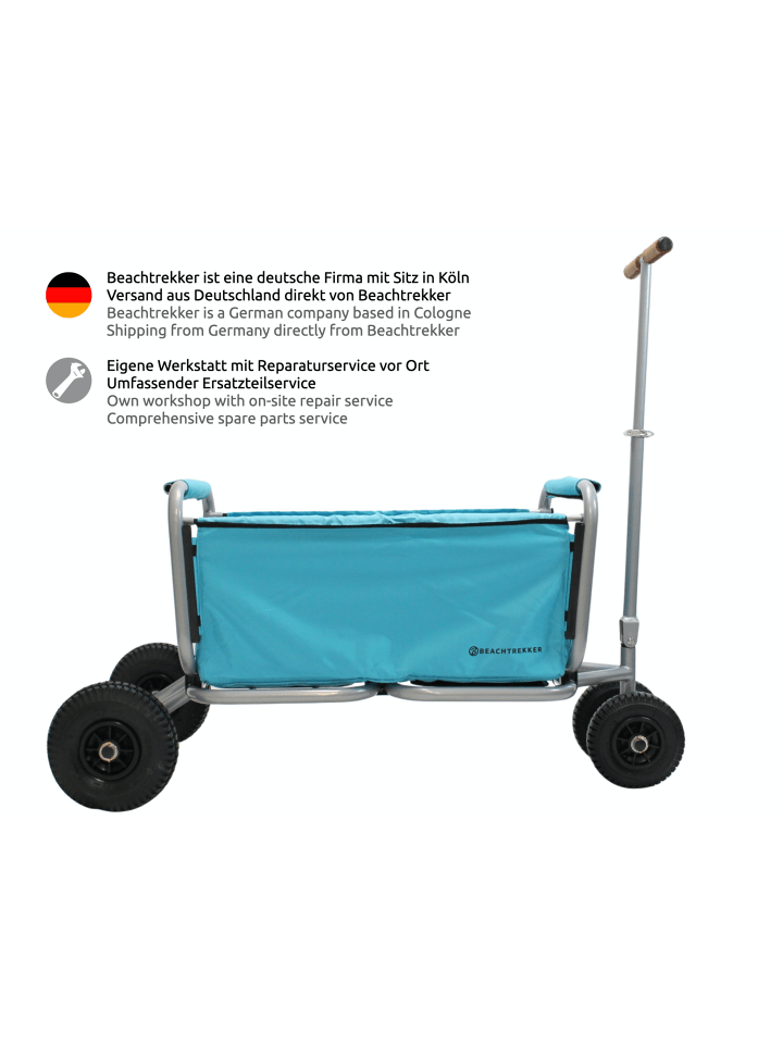 Beachtrekker Beachtrekker LiFe faltbarer Bollerwagen   Bremse, klappb. Handwagen (Himmelblau) günstig kaufen onesize