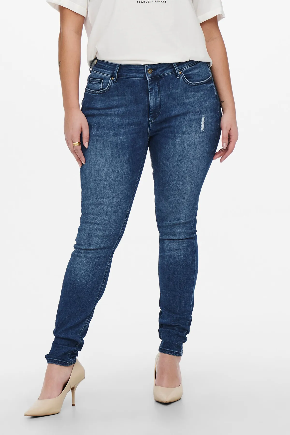 Only Carmakoma  Jeans - Blau - Skinny