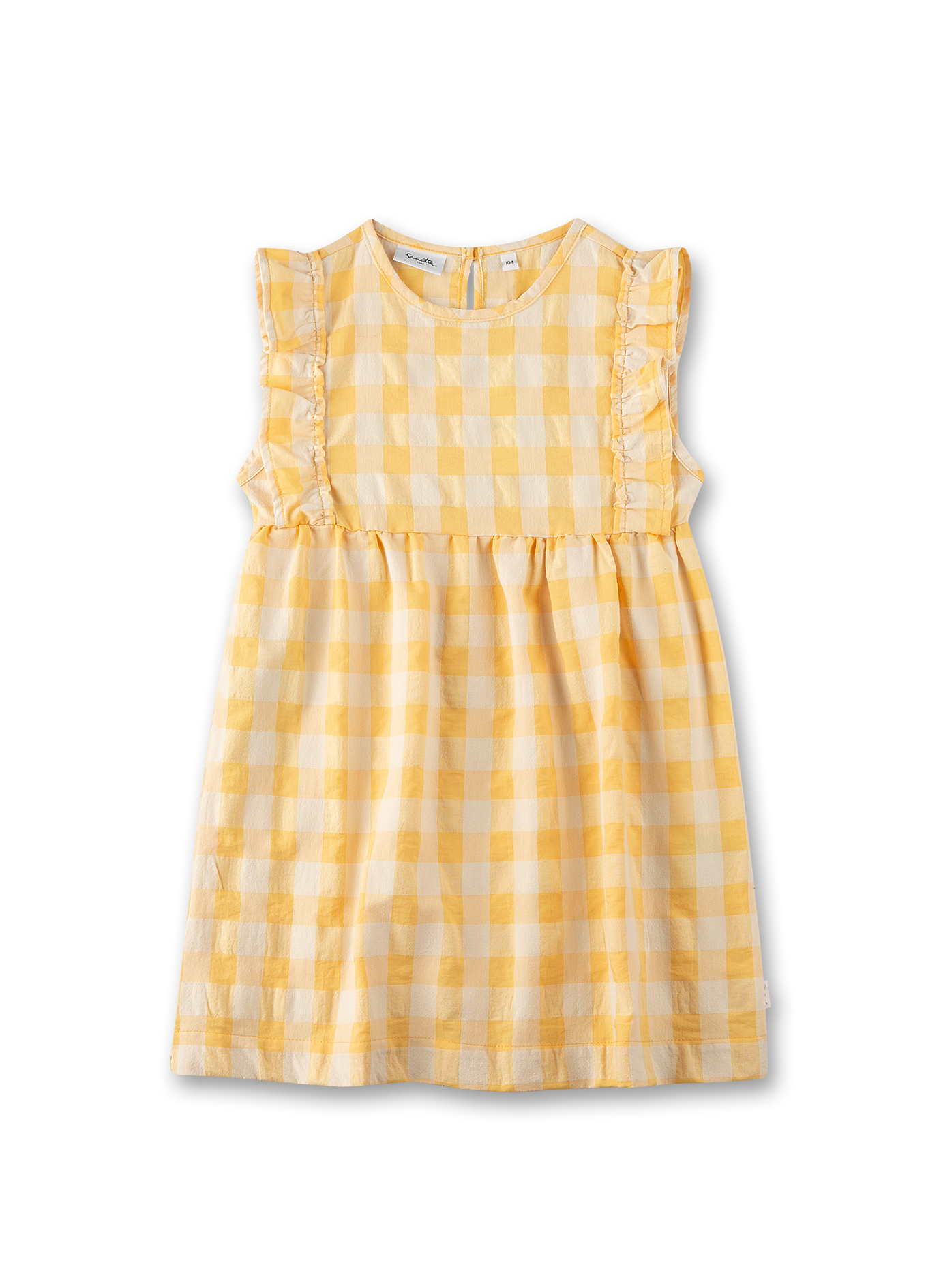 Mädchen-Kleid Gelb