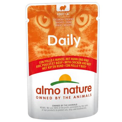 Almo Nature Daily Menu Pouch 6 x 70 g