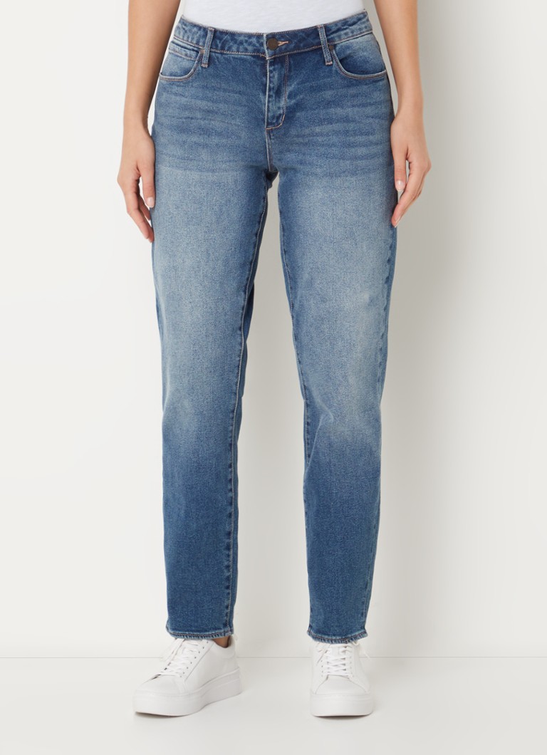 Articles Of Society Rene mid waist tapered fit jeans with medium washing