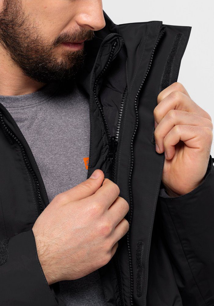 Jack Wolfskin 3-in-1-Funktionsjacke ROMBERG 3IN1 JKT M (2 teilig)