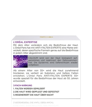 L'Oréal Paris Anti-Falten Experte 55+ Calcium Nachtcreme-50 ml