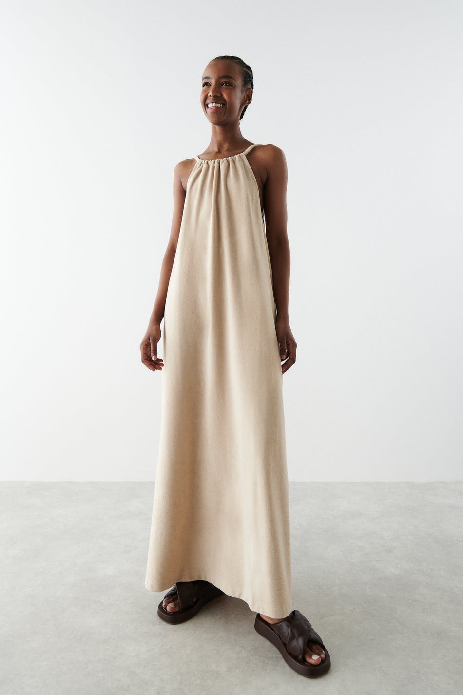 Everly towelling dress