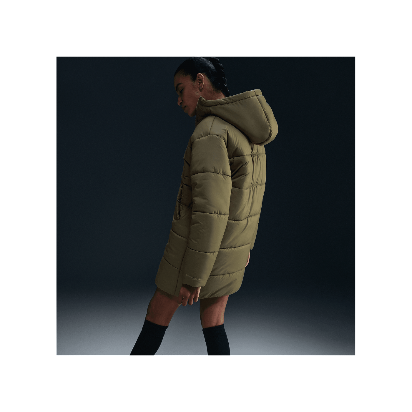 Nike Parka Jacke Damen Grün F320