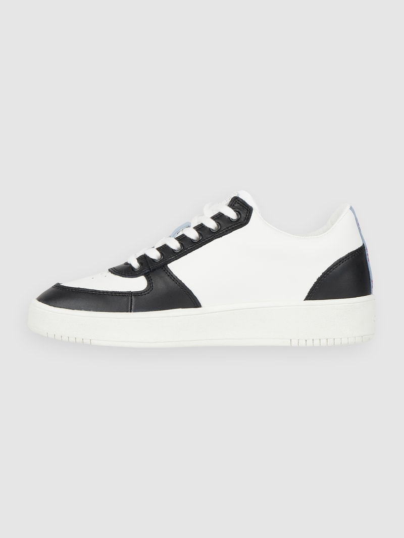 Sneaker aus Leder Modell 'Sidny' in schwarz