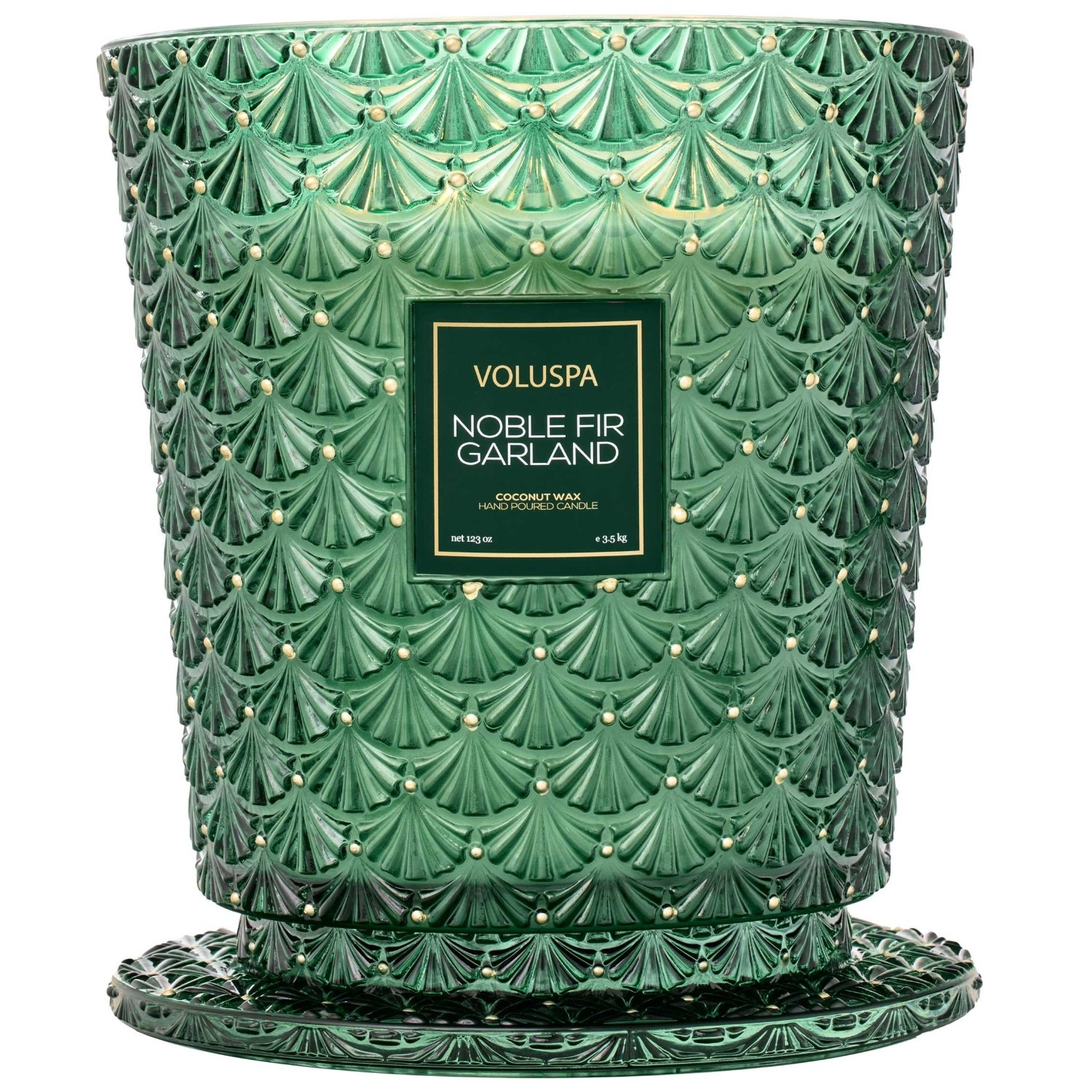VOLUSPA Vijenac od plemenite jele s 5 fitilja za ognjište