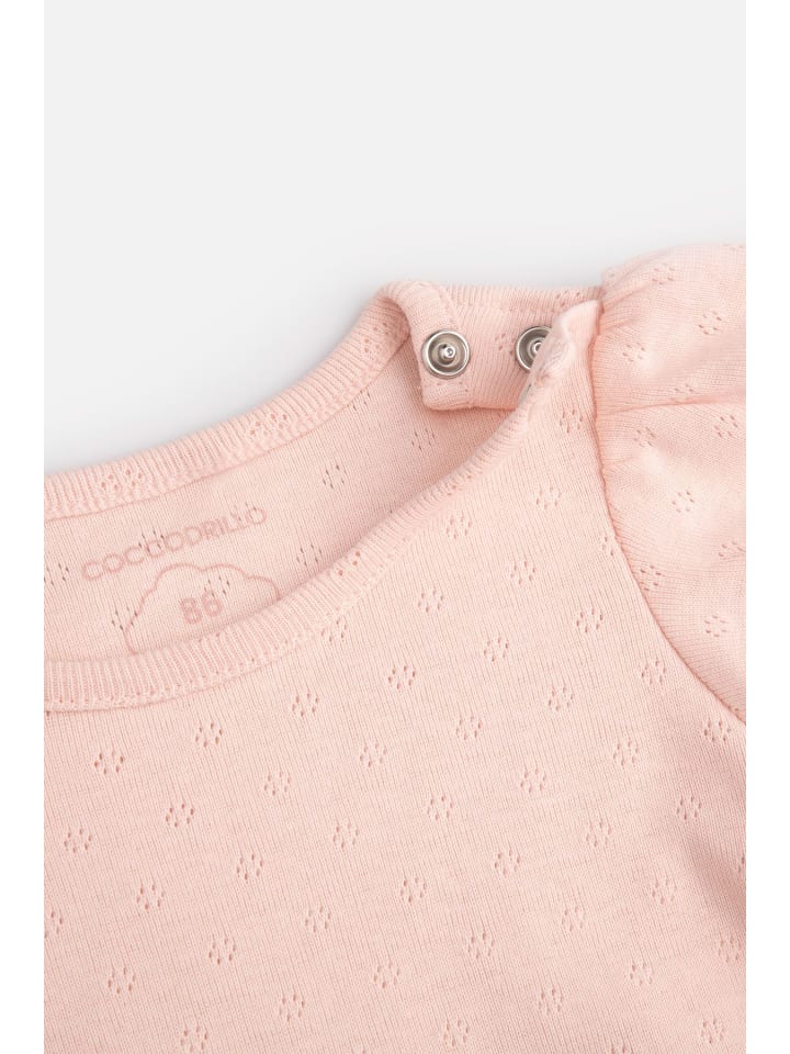 Coccodrillo Body mit kurzen Ärmeln in gedämpftes Rosa günstig kaufen