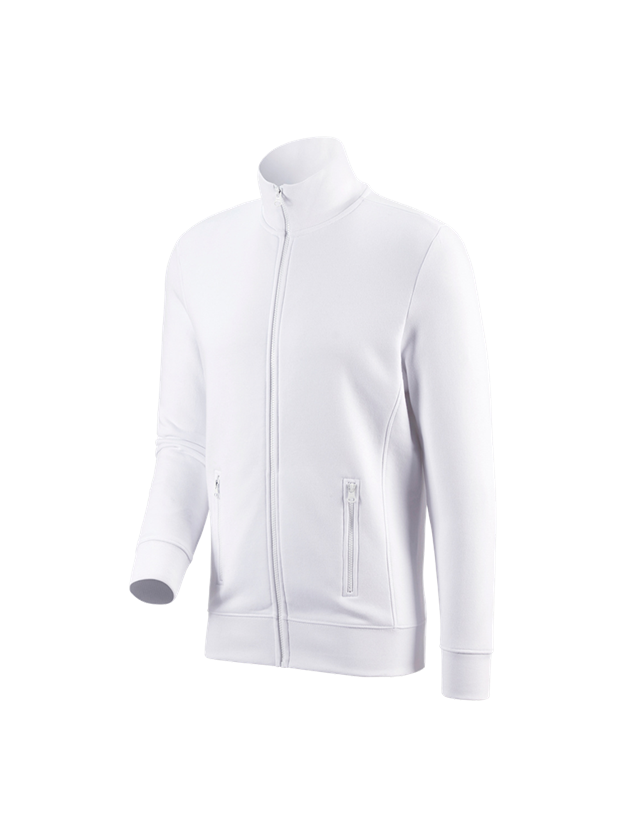 e.s. Sweatjacke poly cotton