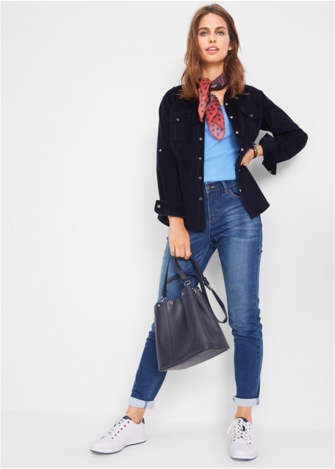 Thermojeans mit kuscheliger Innenseite, Boyfriend