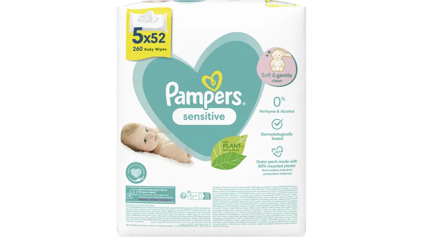 Pampers Feuchttücher Sensitive