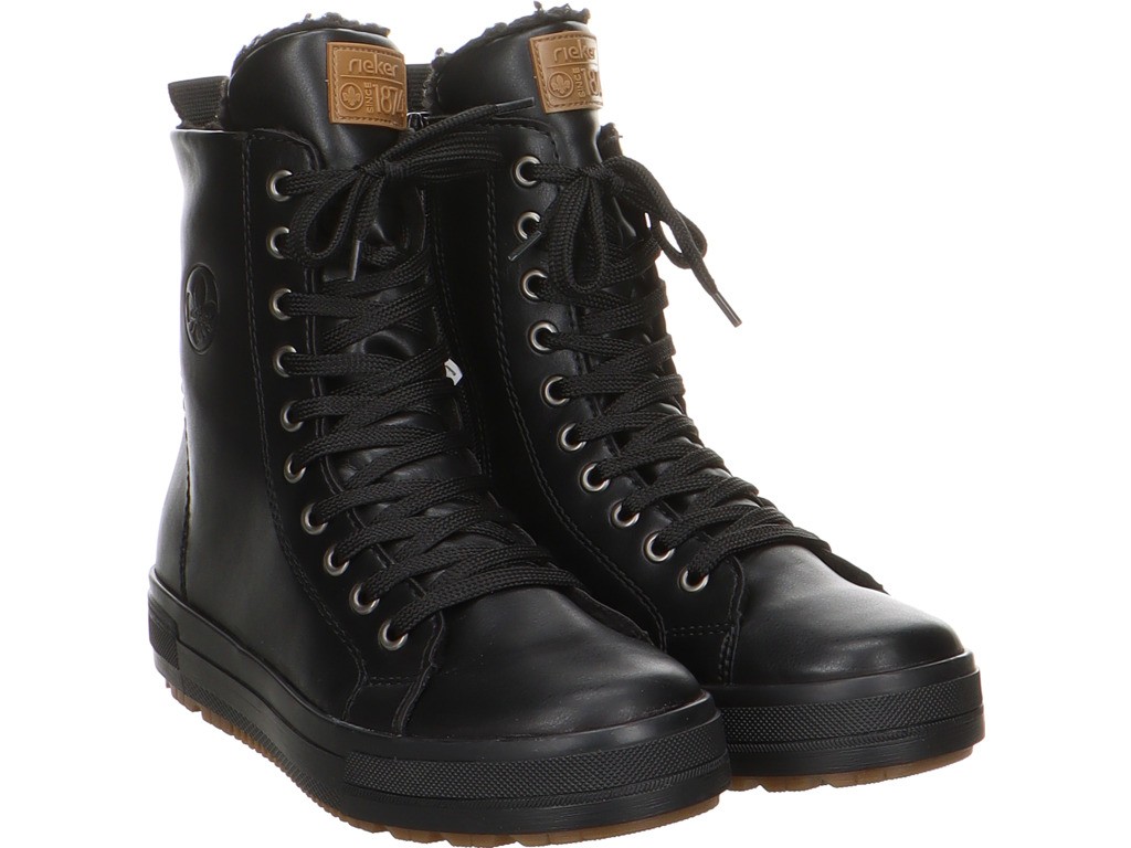 RIEKER Winterstiefel schwarz