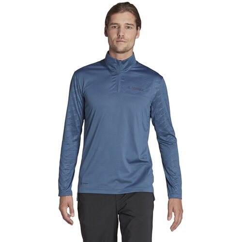 HERREN SHIRT MT HALF ZI LS