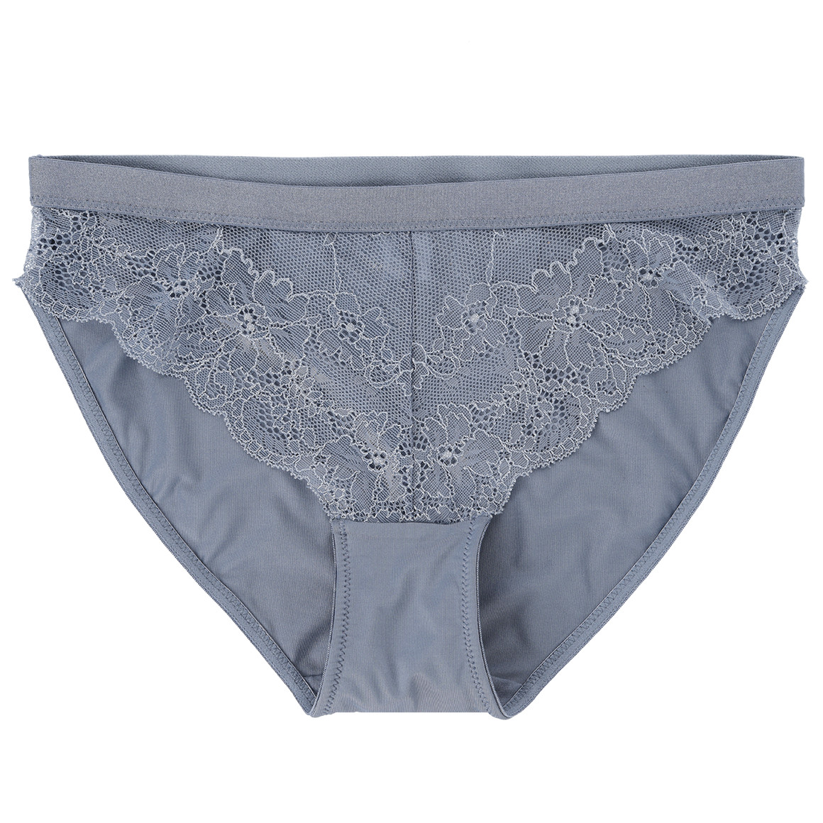 Damen Slip mit floraler Spitze