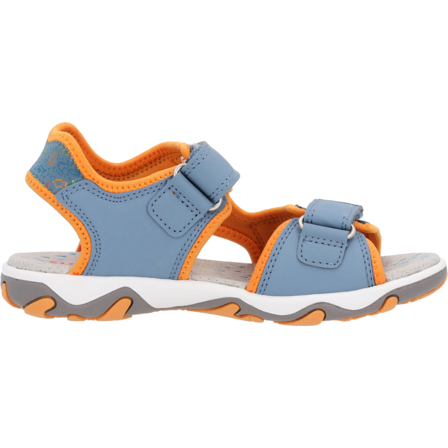 Superfit MIKE 3.0 09472, Sandaletten, Kinder, BLAU/ORANGE