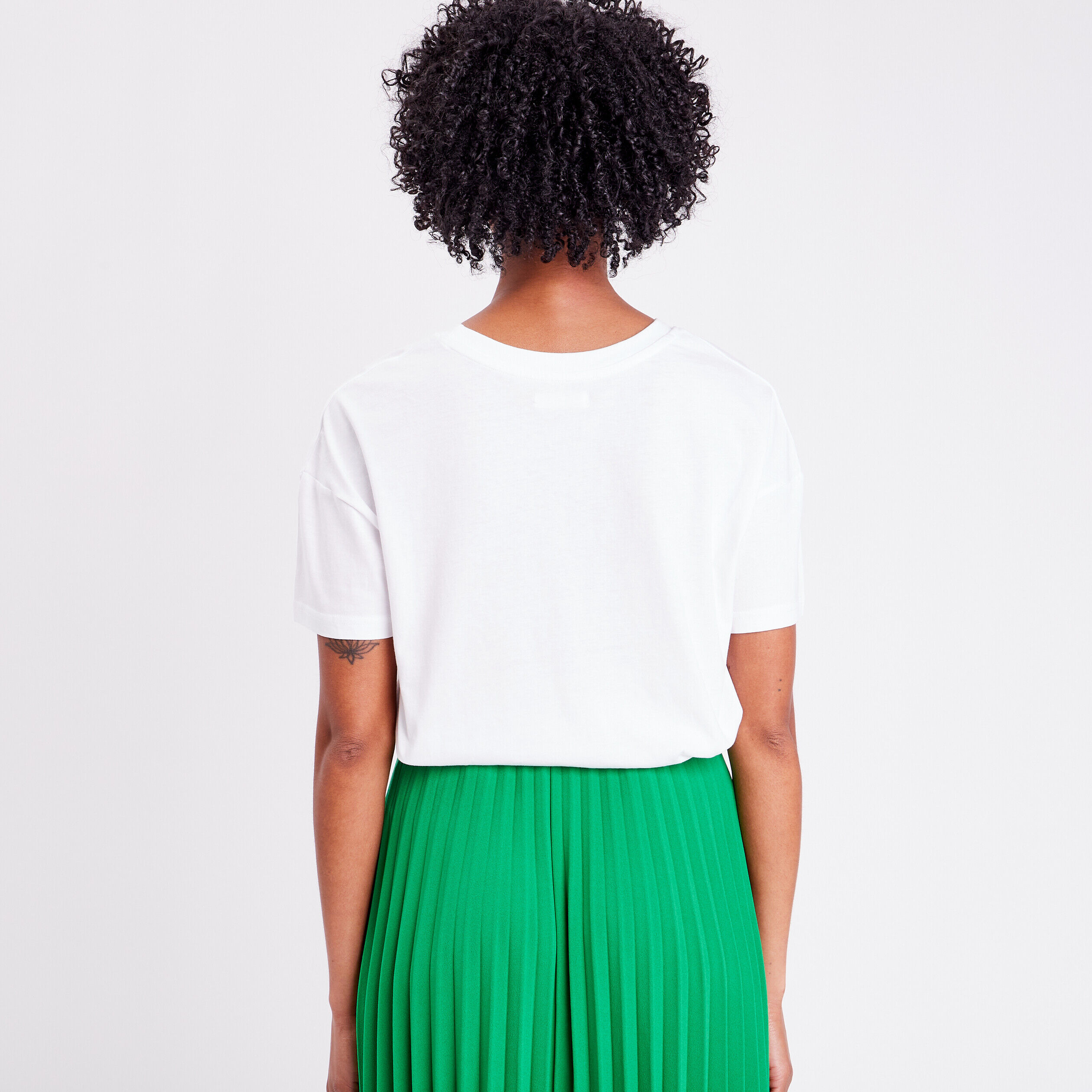 T-shirt manches courtes blanc femme | Cache Cache