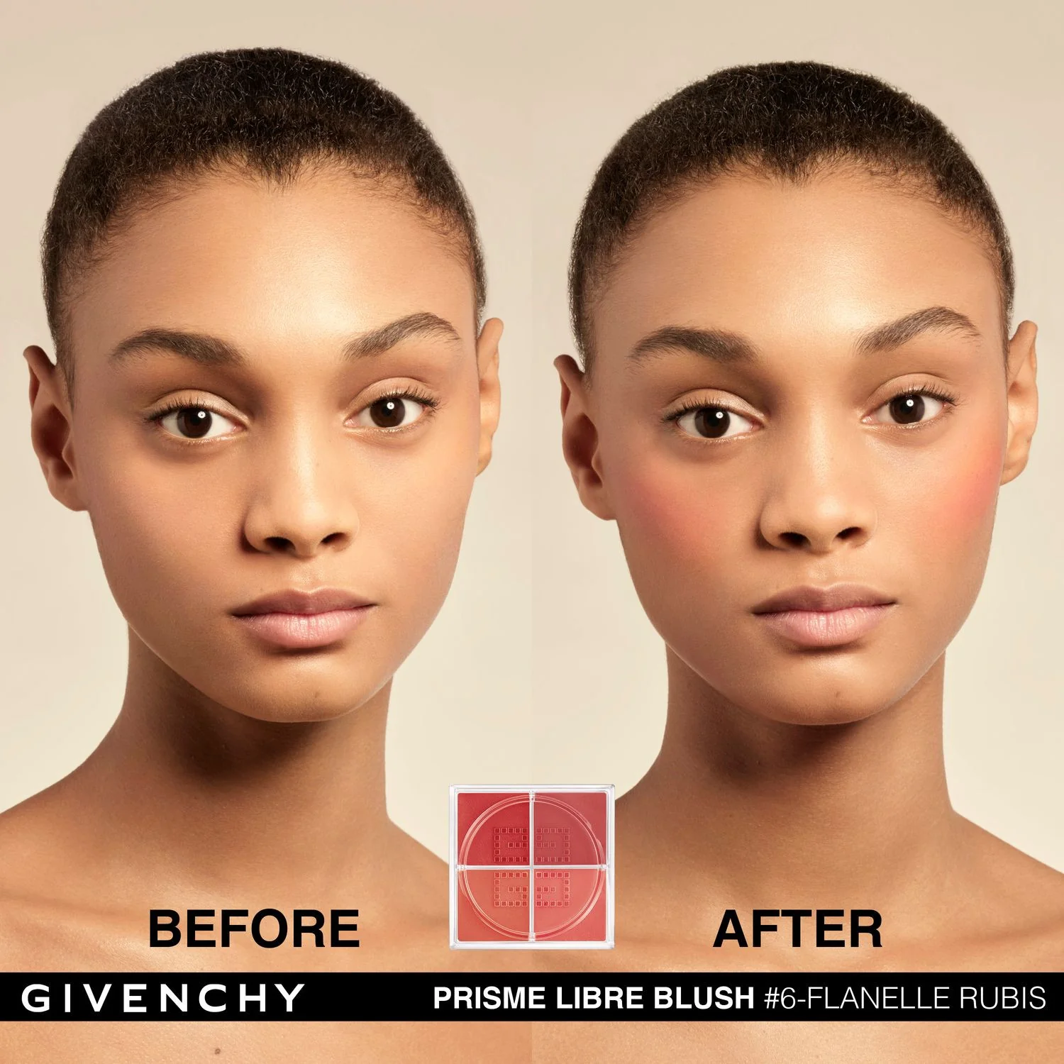 Viso Prisme Libre Blush - Kompakti poskipuna