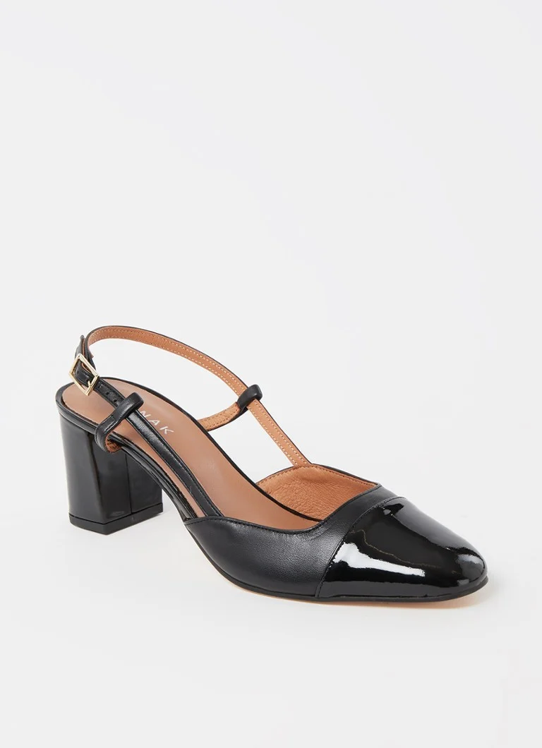 Jonak Dhapop -nahkainen slingback-saapas