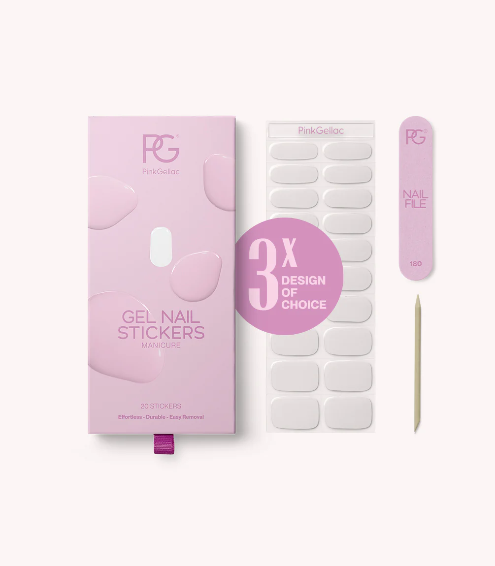 Set van 3 gelstickers uit de zomeruitverkoop